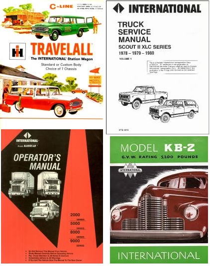 Shop IH Truck/Scout Manual Now